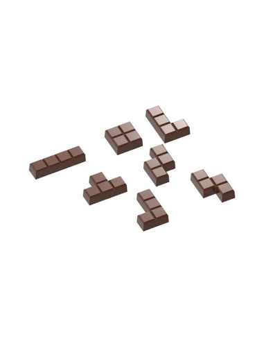 MOLDE CF0238 TETROMINO 275x135mmSnacks y Napolitanas