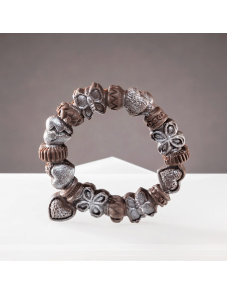 PULSERA CON CUENTAS DECOSILDía de la Madre