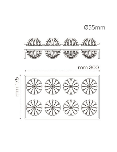 Molde Esfera AF005 de Pavoni