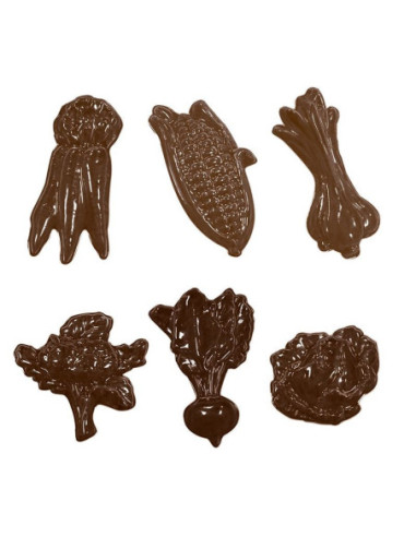 MOLDE PVC SURTIDO HORTALIZAS