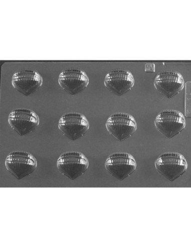 MOLDE PVC BOM10 CASTAÑA 35x30mm 12c