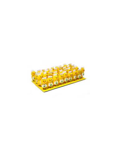POLLITO COCINERO LANA 5cm PK (36u)Decoración Pascua