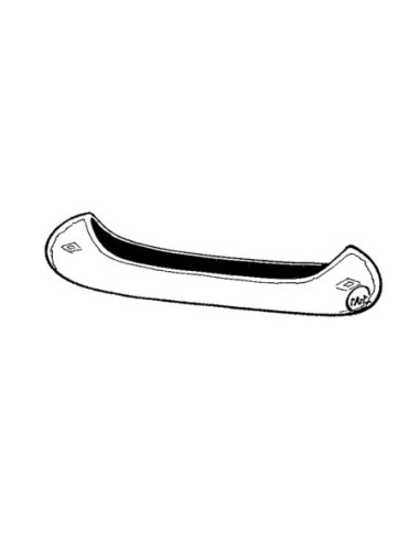 MOLDE PVC 10-608 PIRAGUA GRANDE 165x30x38mm