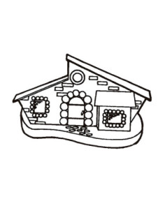 MOLDE PVC AR1986 CASA 155x100x65mm