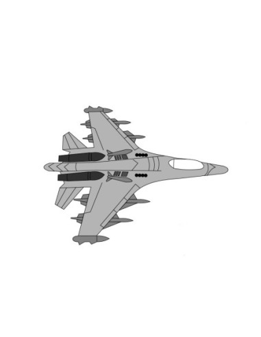 MOLDE PVC CAZA AÉREO 200x155x30mm