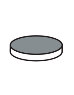 MOLDE PVC ARB898 BASE REDONDA D135x10mm