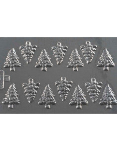 MOLDE PVC ARAR102 ABETO PEQUEÑO 47x30mm