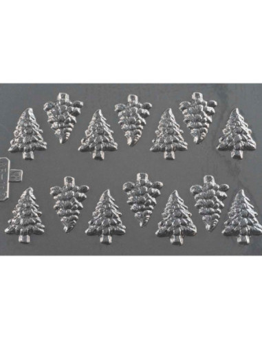 MOLDE PVC ARAR102 ABETO PEQUEÑO 47x30mm