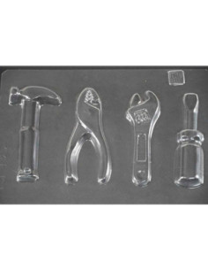 MOLDE PVC HERRAMIENTAS 70x35x7mm (4c)