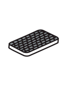 MOLDE PVC BASE RECTANGULAR ACERA 195x115x18mm