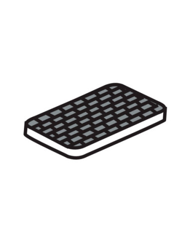 MOLDE PVC BASE RECTANGULAR ACERA 195x115x18mm