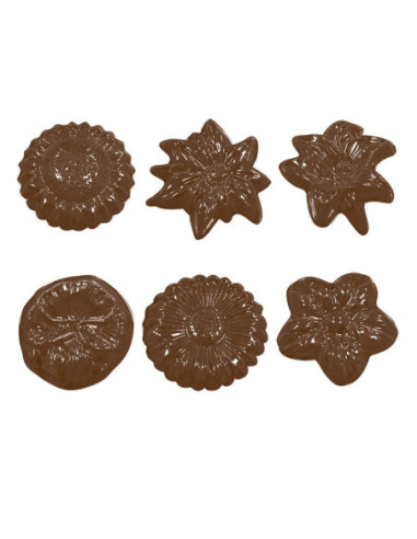 MOLDE PVC 90-13062 FLORES 11 modelos (11c)