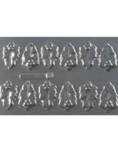 MOLDE PVC ARHO078 HOJAS 57x32x5mm