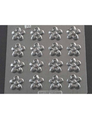 MOLDE PVC ARHO105 FLOR 30x25x4mm (16c)