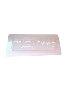 MOLDE PVC TURE005 TURRÓN FIBRA 140x33x25mm