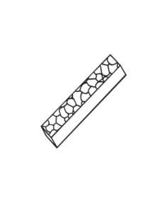 MOLDE PVC TURRÓN TU467 250x35x25mm