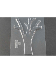 MOLDE PVC ARAR090 ÁRBOL BOSQUE PLANO 180x130x10mm