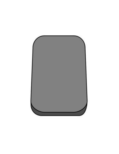 MOLDE PVC BASE CANTOS REDONDOS 150 x 100 x h6mm