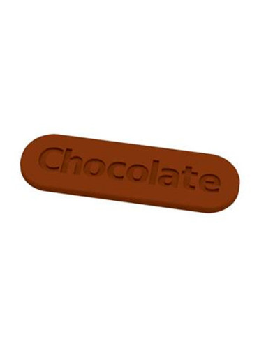 MOLDE PVC CHOCOLATE 75x23x2mm (12c)