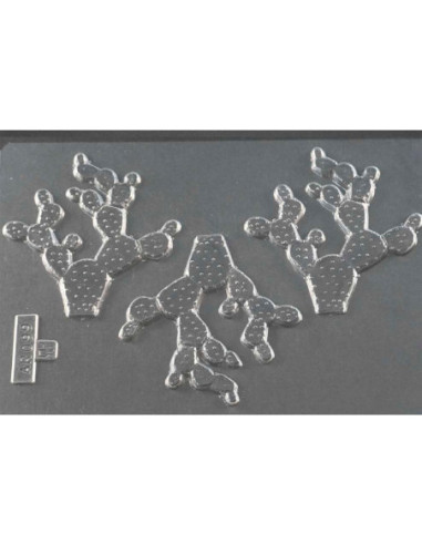 MOLDE PVC ARAR099 CACTUS 93x93mm