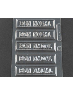 MOLDE PVC BON NADAL 90x20mm (5c)
