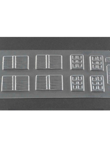 MOLDE PVC ARVA699 PUERTAS CUADRADAS (4+4c)