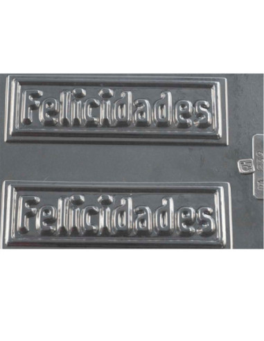 MOLDE PVC FELICIDADES 160x53x6mm (2c)-1
