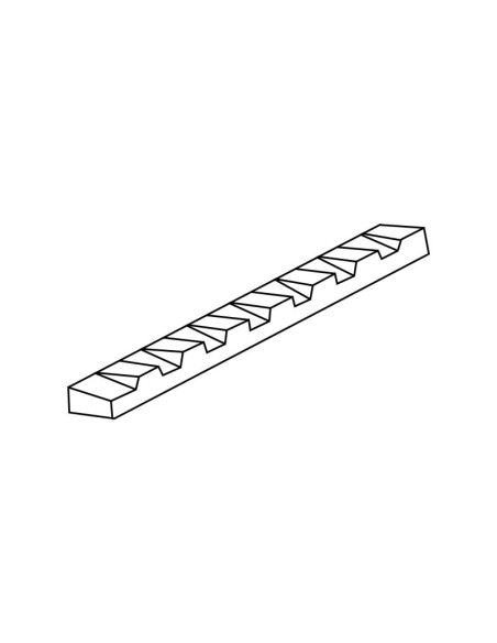 MOLDE PVC TURRÓN TU494 200x40x20mm (2c)
