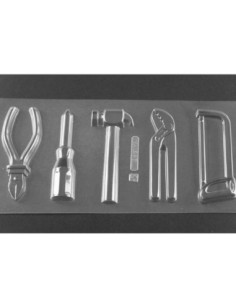 MOLDE PVC ARVA990 HERRAMIENTAS 130x30/50x8mm