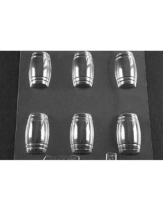 MOLDE PVC ARMD778 CUBILETE PARCHÍS D26x47mm