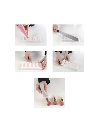 MOLDE MINI STICK BARStecco Flex