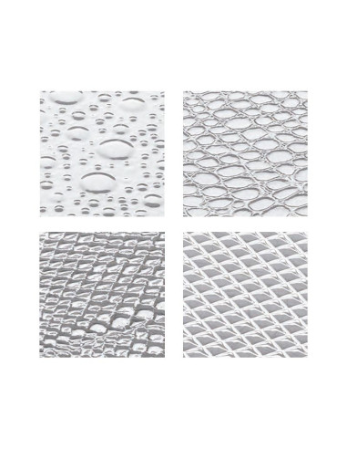 KIT STRKIT1 BL(8 4mod) 400x250mm DEC.RELIEVEPvc Relieves