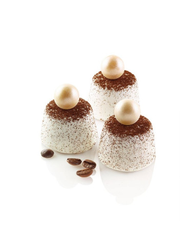 MOLDE FLEX SQ007 MINI MUFFINSilikomart 60x40