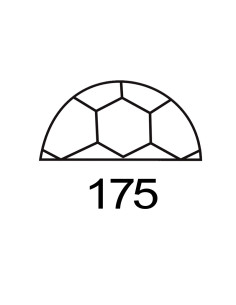 MOLDE PVC PELOTA FÚTBOL  D175mm (1i)