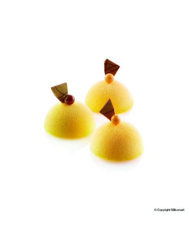 MOLDE SQ015 MINI ESFERA d.35 h17.5mmSilikomart 60x40