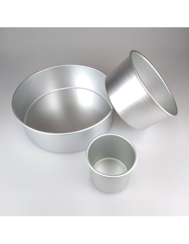 MOLDE CILINDRICO ALTO ALUMINIOMoldes