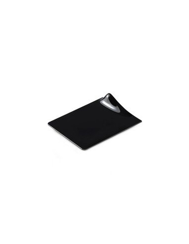 LENGÜETA CUADRADA 8x8cm PLÁSTICO NEGRO (100u)Silicona 30x17,5