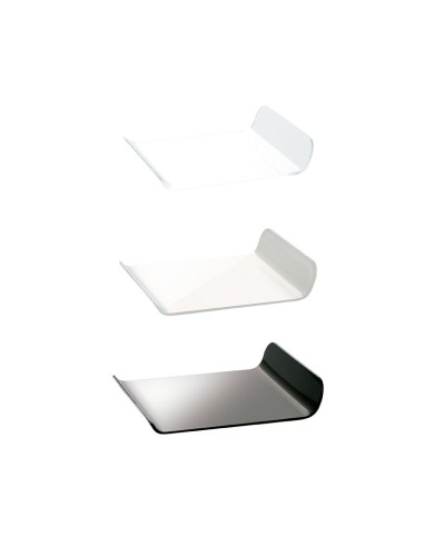 PLATO CUADRADO 80x97 mm PK(100u) TRANSPARENTEBases plástico