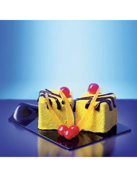 LENGÜETA CUADRADA 8x8cm PLÁSTICO NEGRO (100u)Silicona 30x17,5