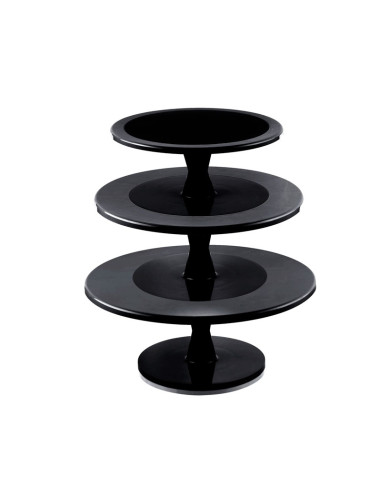 EXPOS. ROTAT. HULA UP - NEGRO 300mmExpositores