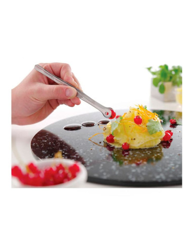 PINZA COCINA CHEF CURVADA 16 cm INOXPinzas