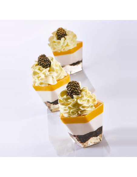 VASO PENTA 120ml (100 uds.)Vasos Pastelería