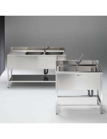 FREGADERO 1C SL 1200x600x900 ESC. MOV. ABIERTOFregaderos y Lavamanos