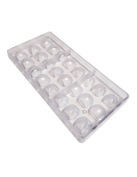 MOLDE CW1666 CALAVERA 26x27x19mm 24pHalloween