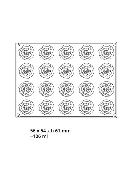 PAVOFLEX 3d PX4376 ROMANCE 30x40Pavoni Monoporciones