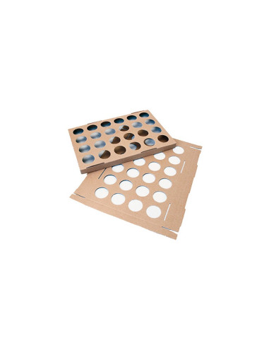 PLACA CARTON CAP.TULICUP 595x395x35 PK (10u)Tulipas