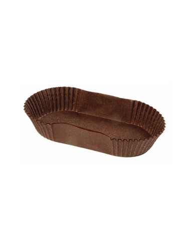 CÁPSULA OVAL TABACO 105xh40 mm (1000 UDS.)Cápsulas PetitFour
