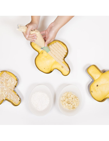 MOLDE COLOMBA 285x200x58mm PK (24u) 750gMoldes Papel MOLDE COLOMBA 285x200x58mm PK (24u) 750gMoldes Papel