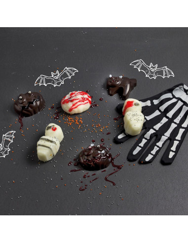 MOLDE DE SILICONA SF116 HALLOWEEN