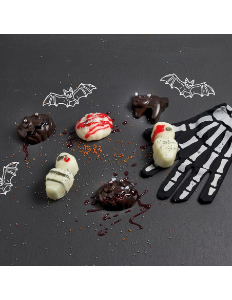 MOLDE DE SILICONA SF116 HALLOWEEN